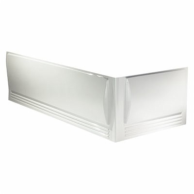 Twyford BJPP2175WH Omnifit Front Bath Panel 1524mm White