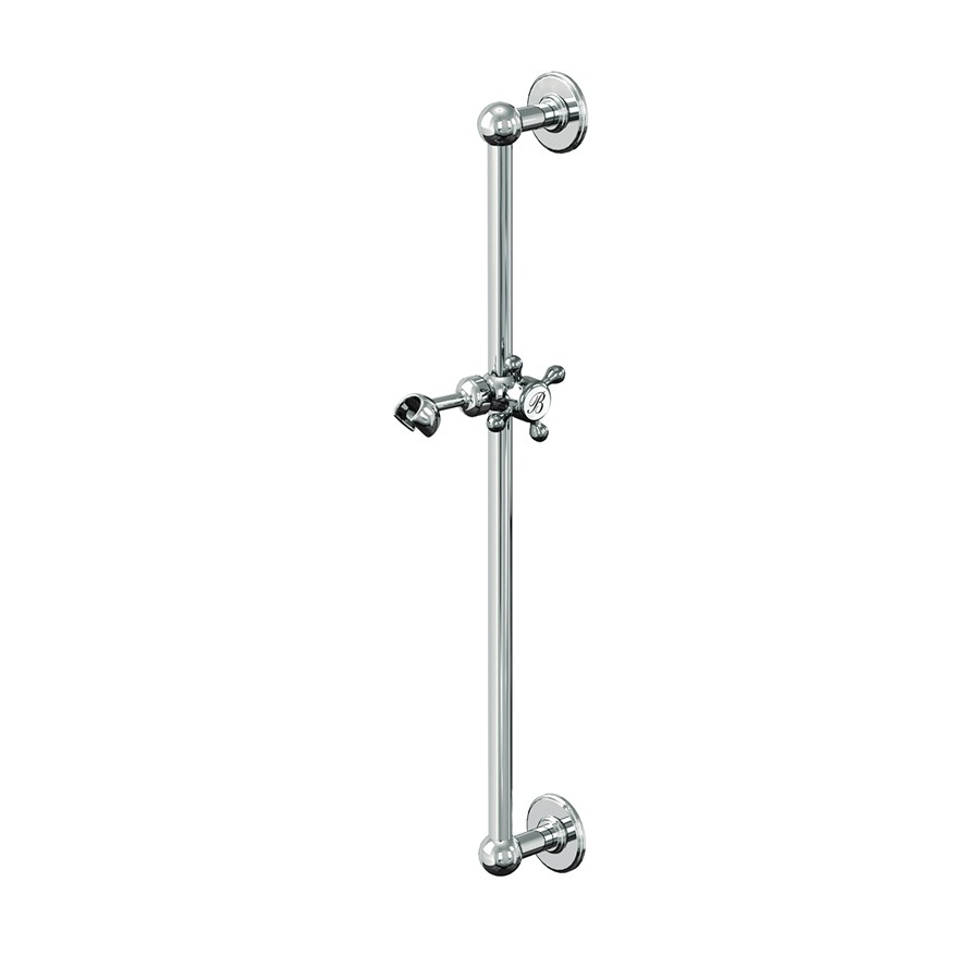 Burlington V33 Slide Rail Kit 610mm(H) Chrome with White Indicies