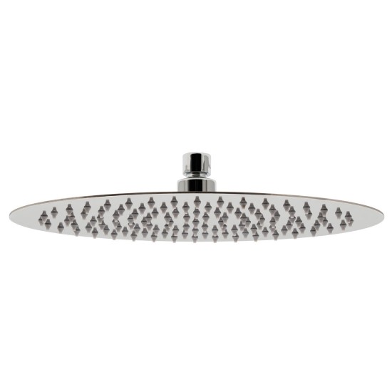 Vado Aquablade Slimline Oval Shower Head (Fixed) 300 x 200mm Chrome [AQB-OV/30-C/P] 