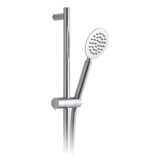Vado Aquablade Shower Handset Kit with Slide Rail (Round) Chrome [AQB-SFSRK/RO-C/P]