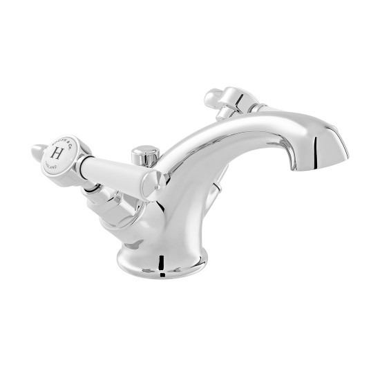 Booth & Co by Vado BC-AXB-200-CP Basin Mixer with Pop-Up Waste Chrome