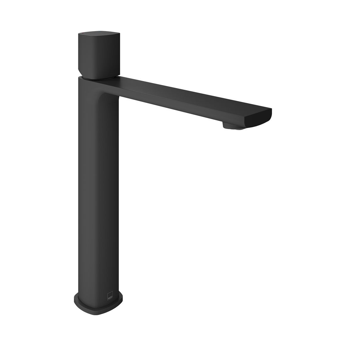 Cameo by Vado Leverless Tall Mono Basin Mixer Tap (Single Taphole) Matt Black [CAM-100E/SB-MB]