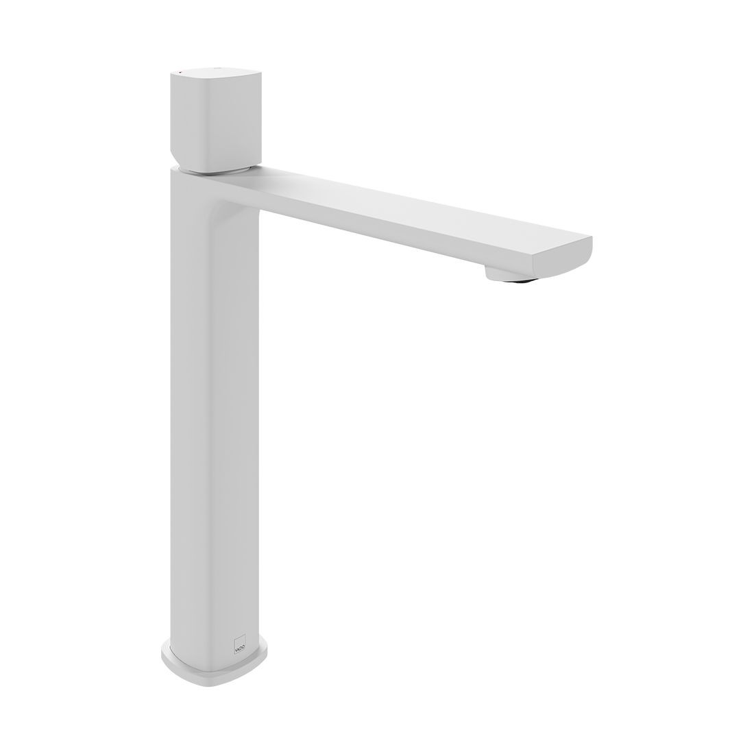 Cameo by Vado Leverless Tall Mono Basin Mixer Tap for Low Pressure System (Single Taphole) Matt White [CAM-100E/SB-LP-MW]