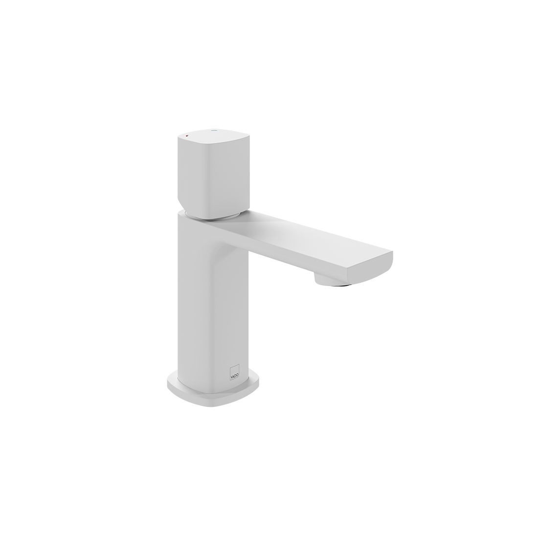 Cameo by Vado Leverless Mini Mono Basin Mixer Tap (Single Taphole) Matt White [CAM-100M/SB-MW]
