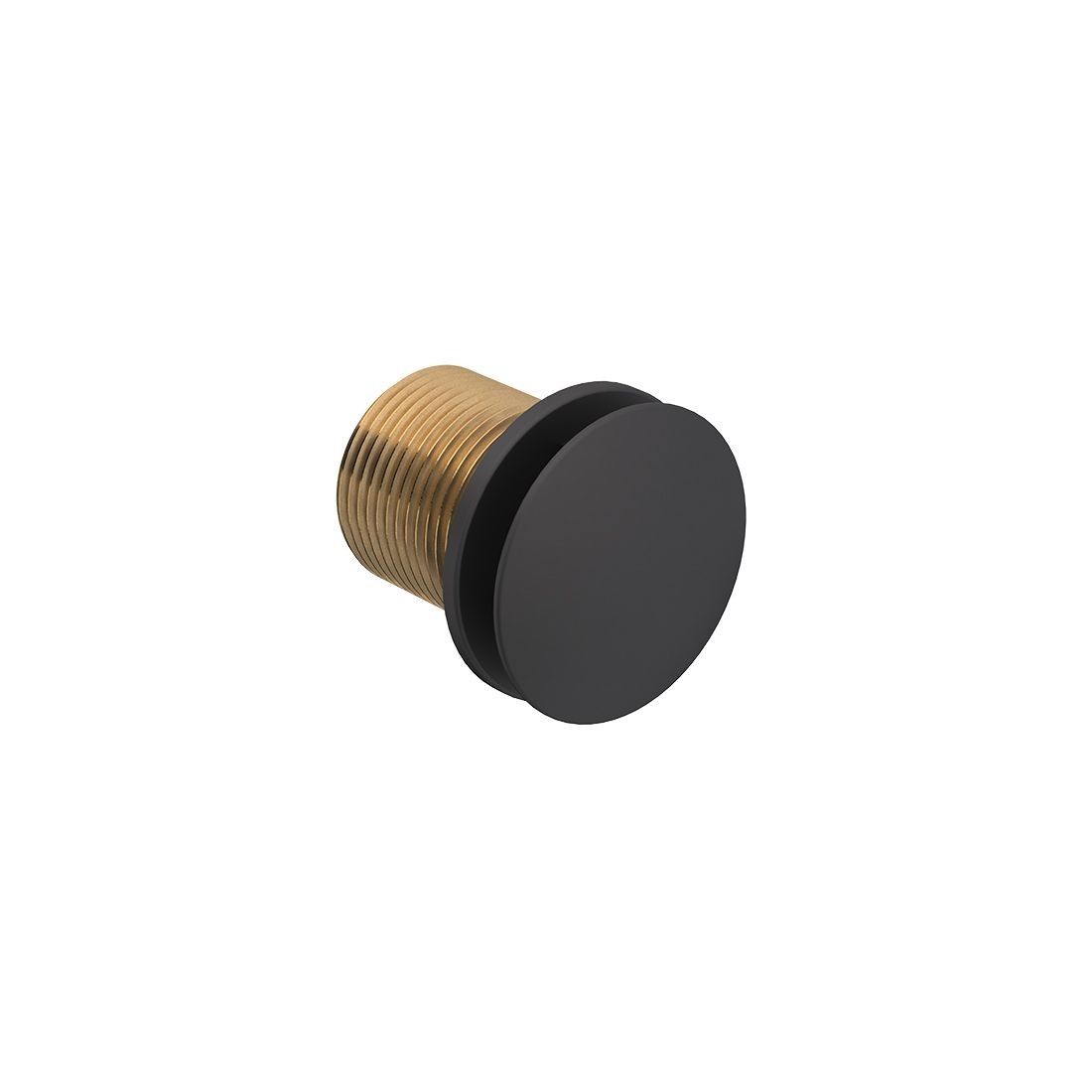 Cameo by Vado Mineral Basin Overflow Cover (32mm Diameter) Matt Black [CAM-BMO-MB]