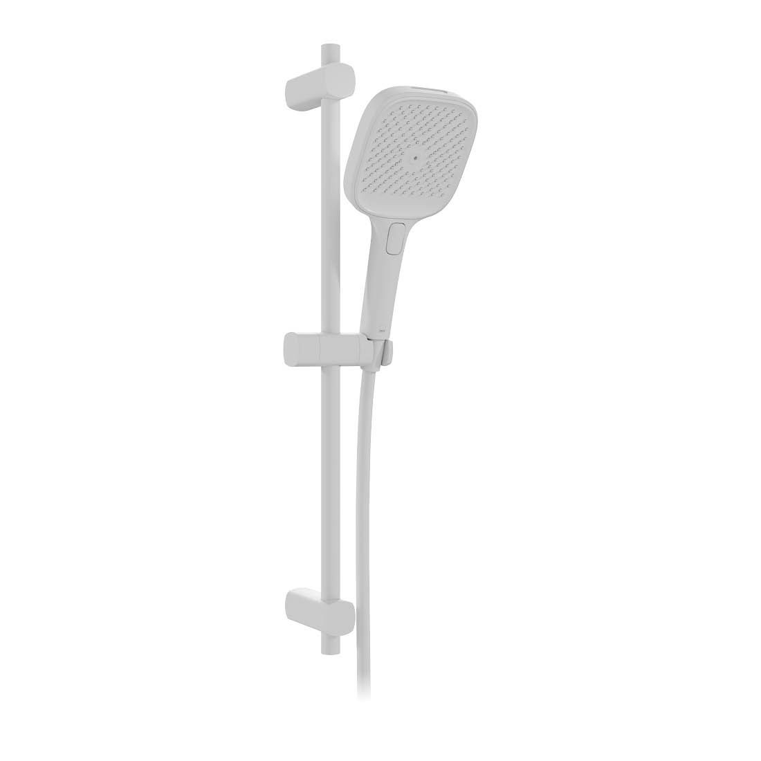 Cameo by Vado Multi Function Slide Rail Shower Kit Matt White [CAM-MFSRK-MW]