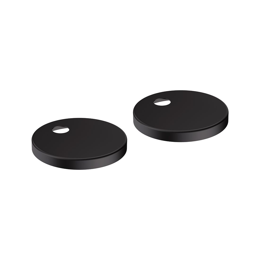 Cameo by Vado Toilet Seat Hinge Cover Plate 45mm Dia Matt Black [CAM-TSHC-MB]