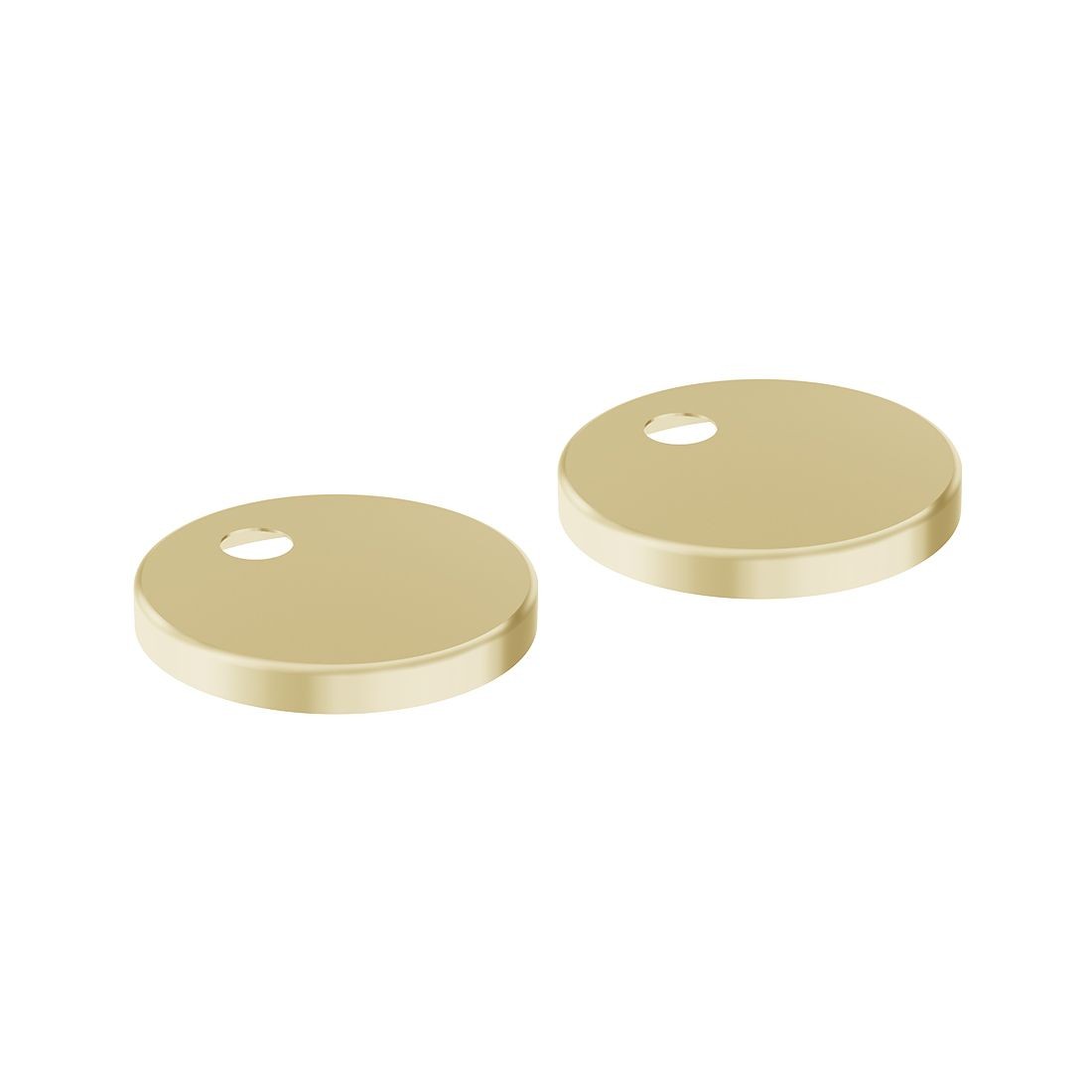 Cameo by Vado Toilet Seat Hinge Cover Plate 45mm Dia Satin Brass [CAM-TSHC-SBR]