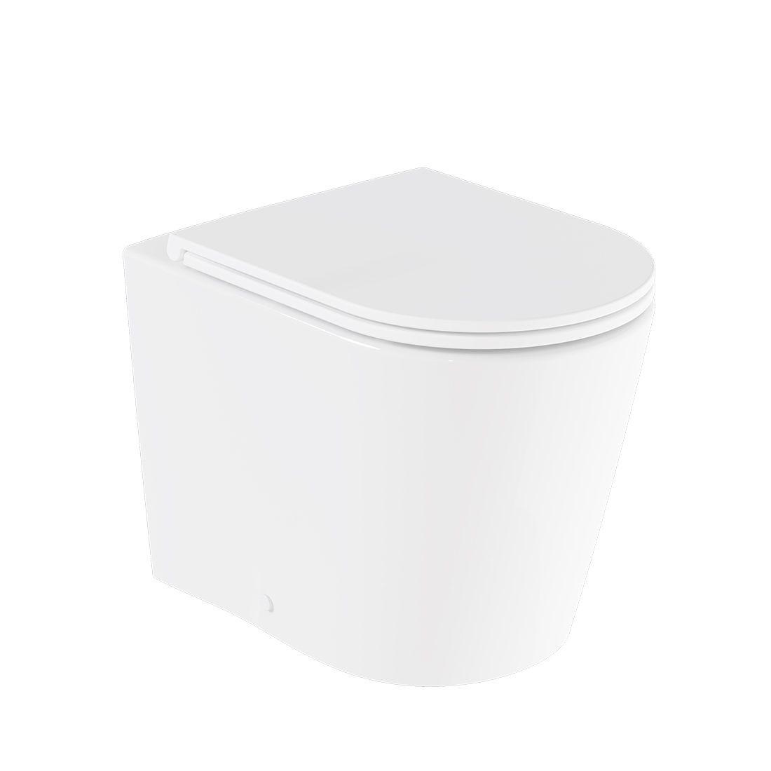 Cameo by Vado Back-To-Wall WC Pan (Toilet Seat NOT Included) White [CAM-WC-BTW-RO]