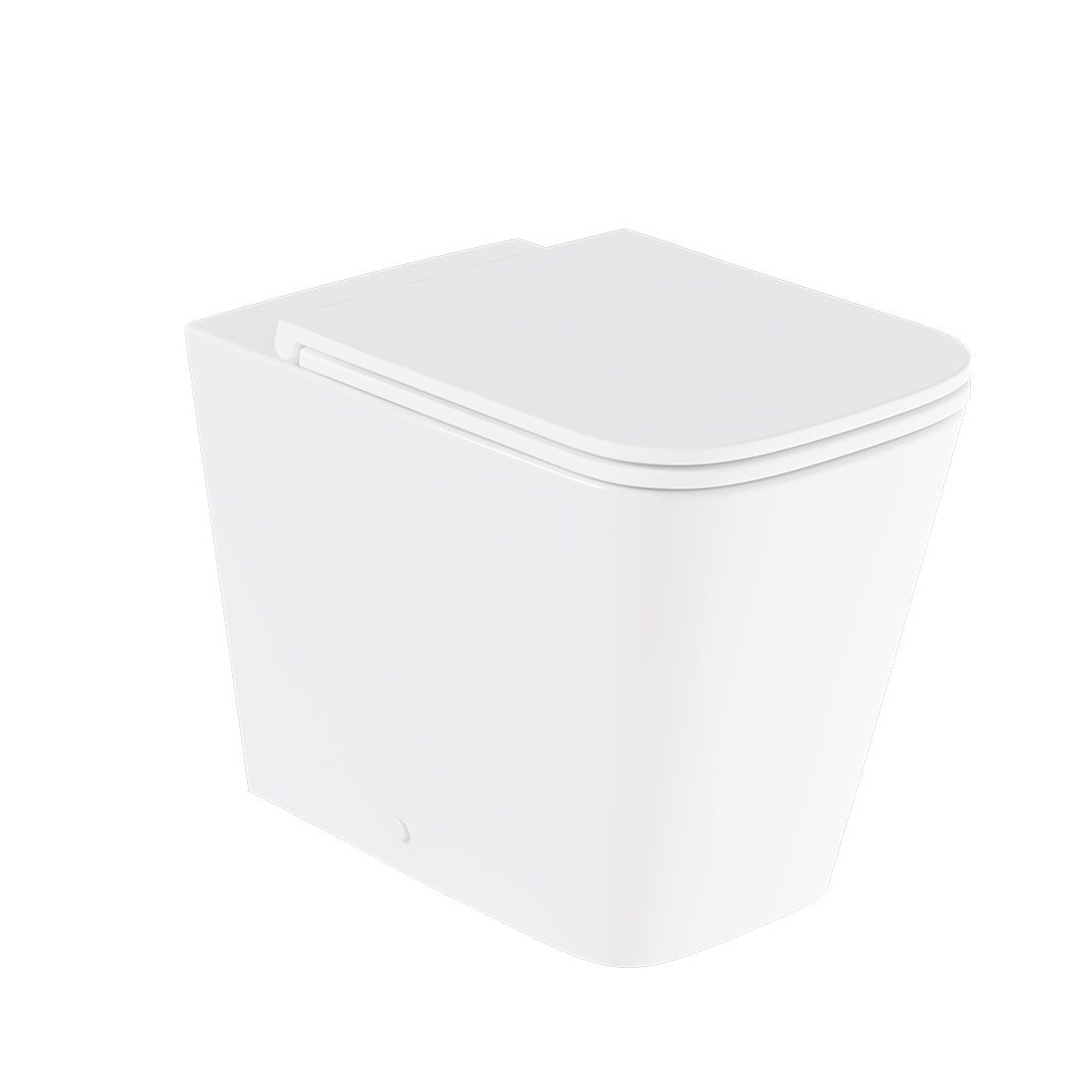 Cameo by Vado Back-To-Wall WC Pan (Toilet Seat NOT Included) White [CAM-WC-BTW-SQ]