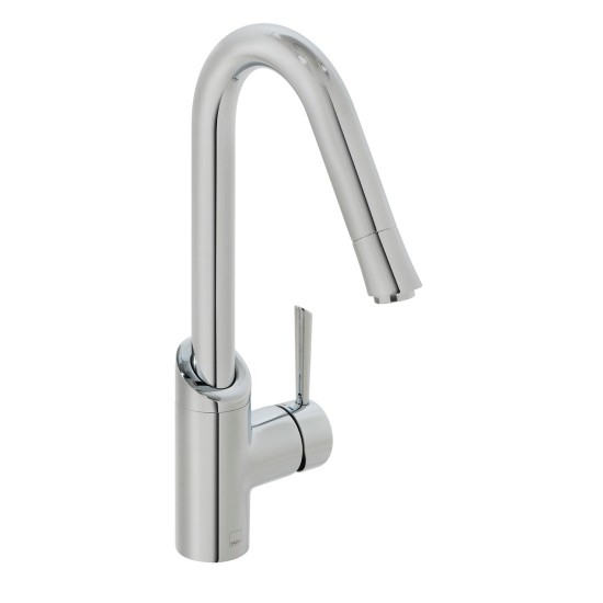 Vado Kori Kitchen Mixer Tap with Swivel Spout (Single Taphole) Chrome [CUC-1004-C/P]