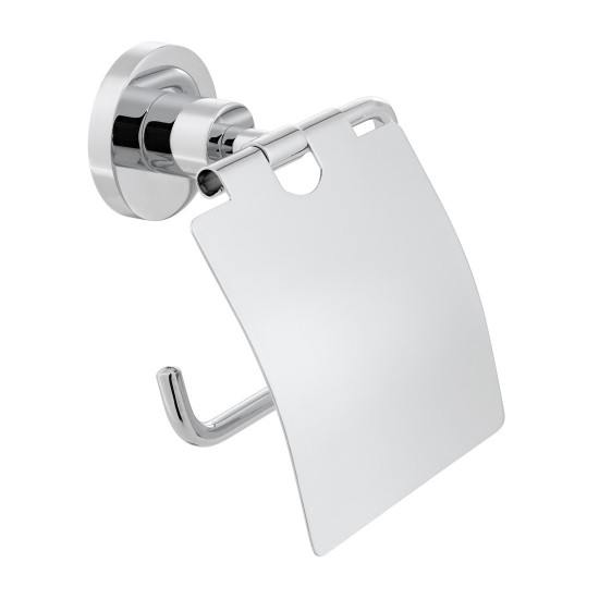 Vado Elements Covered Toilet Roll Holder Chrome [ELE-180A-C/P]