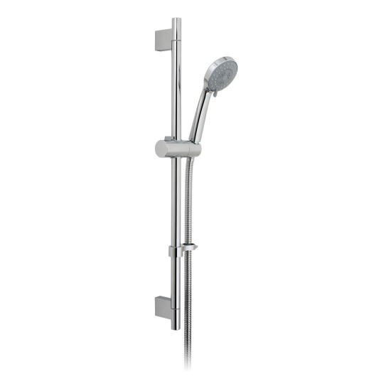 Vado Eris Shower Handset Kit with Slide Rail (3 Function) Chrome [ERI-MFSRK-DB-C/P]