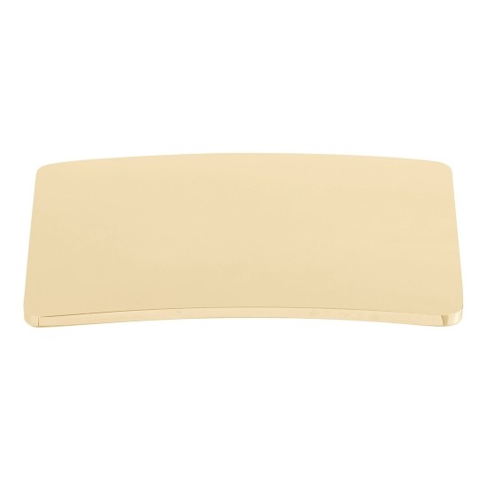 Individual by Vado Square Universal Basin Waste Cover Cap Bright Gold [IND-395CAP/SQ-BG]