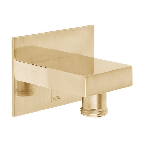 Individual by Vado Wall Outlet Square Brushed Gold [IND-OUTLET/SQ-BRG]