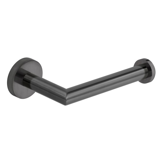 Individual by Vado Spa Open Toilet Roll Holder Brushed Black [IND-SPA180-BLK]