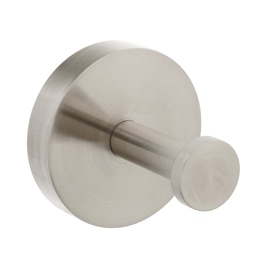 Individual by Vado Spa Single Robe Hook Brushed Nickel [IND-SPA186-BRN]