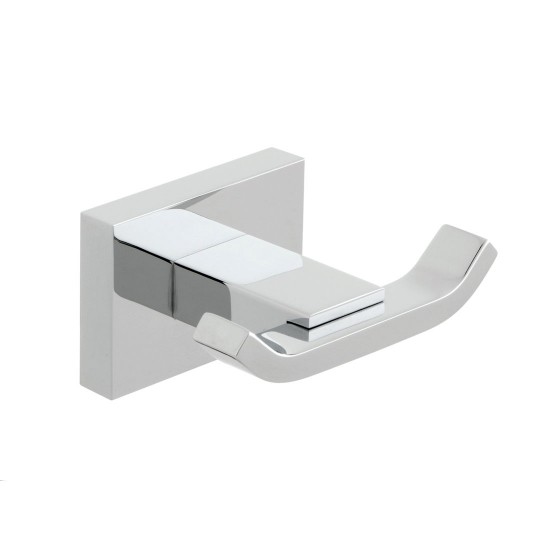 Vado Level Double Robe Hook Chrome [LEV-186-C/P]