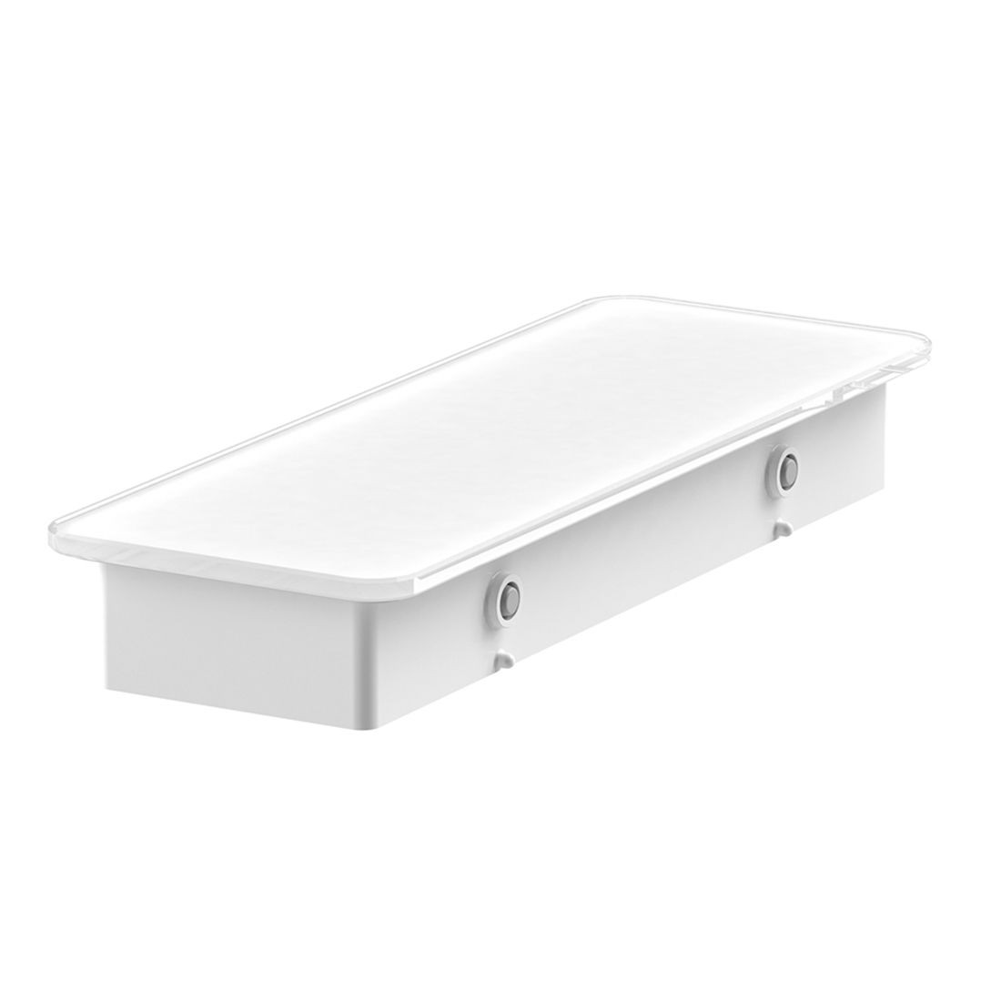 Vado Muse Glass Shelf Insert 300mm Matt White [MUS-085-30-WHT]