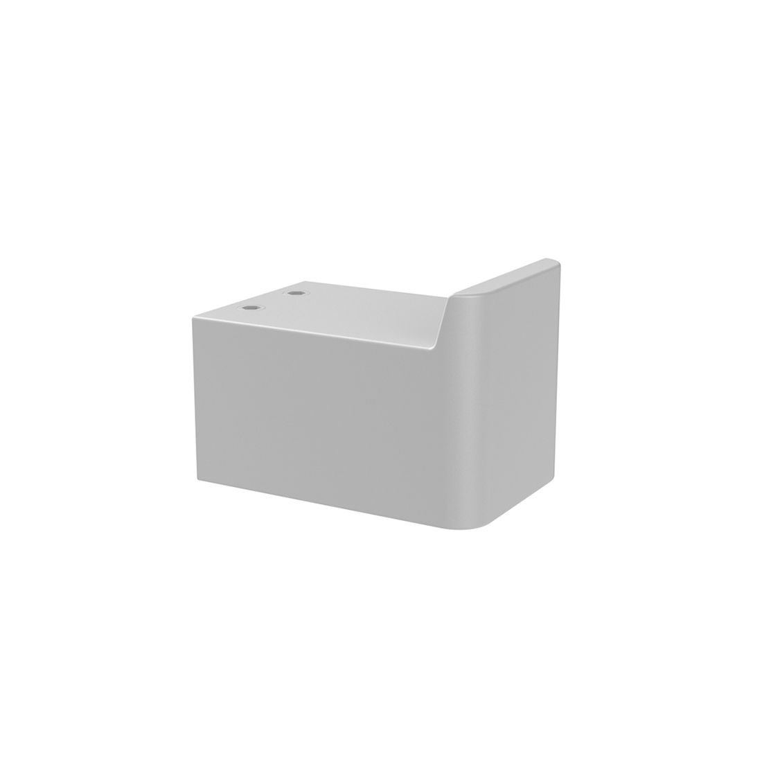 Vado Muse Robe Hook (Single) Matt White [MUS-186-MW]