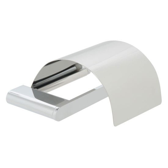 Vado Photon Covered Toilet Roll Holder Chrome [PHO-180A-C/P]