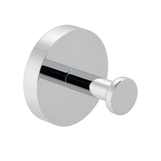 Vado Spa Single Robe Hook Chrome [SPA-186-C/P]