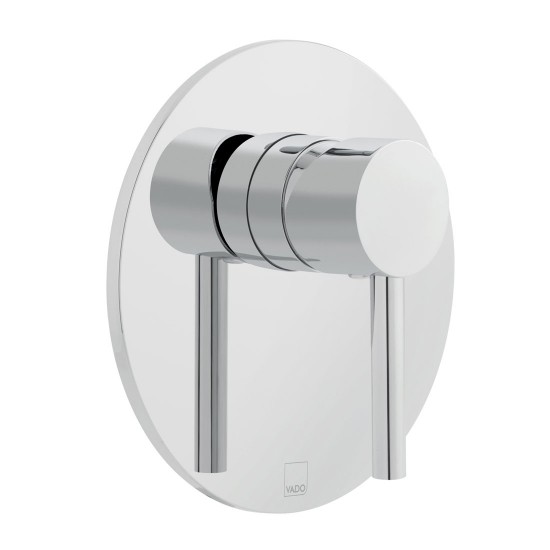 Vado Zoo Manual Shower Valve 1 Outlet (Round) Chrome [ZOO-145A/RO-C/P]