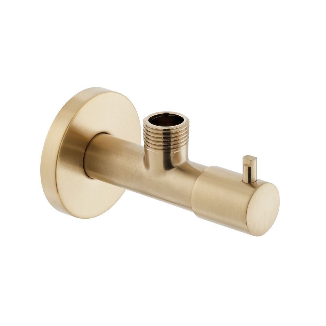 Individual by Vado Angle Valve 1/2 x 1/2 inch Brushed Gold [IND-230-BRG]