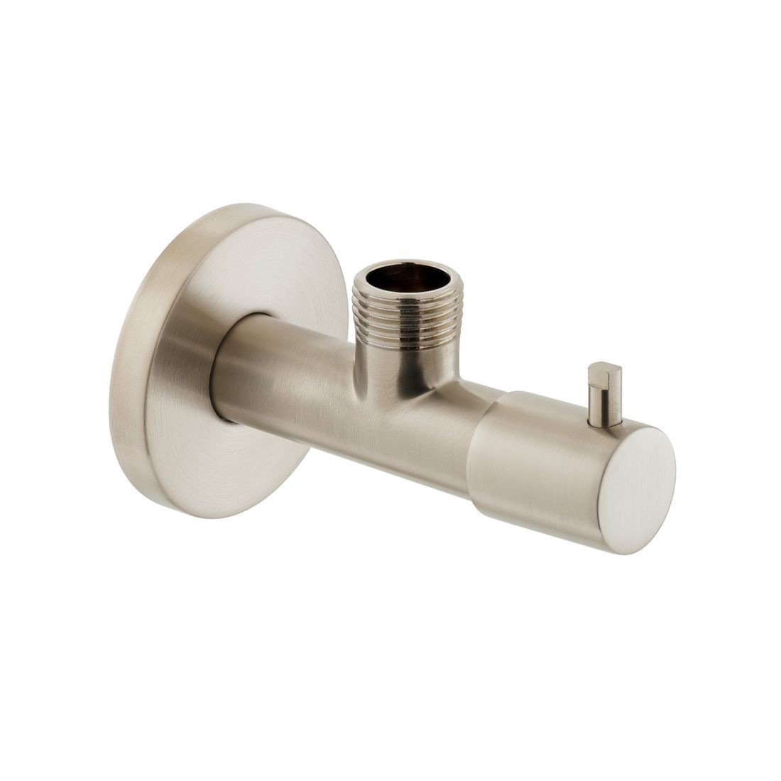 Individual by Vado Angle Valve 1/2 x 1/2 inch Brushed Nickel [IND-230-BRN]