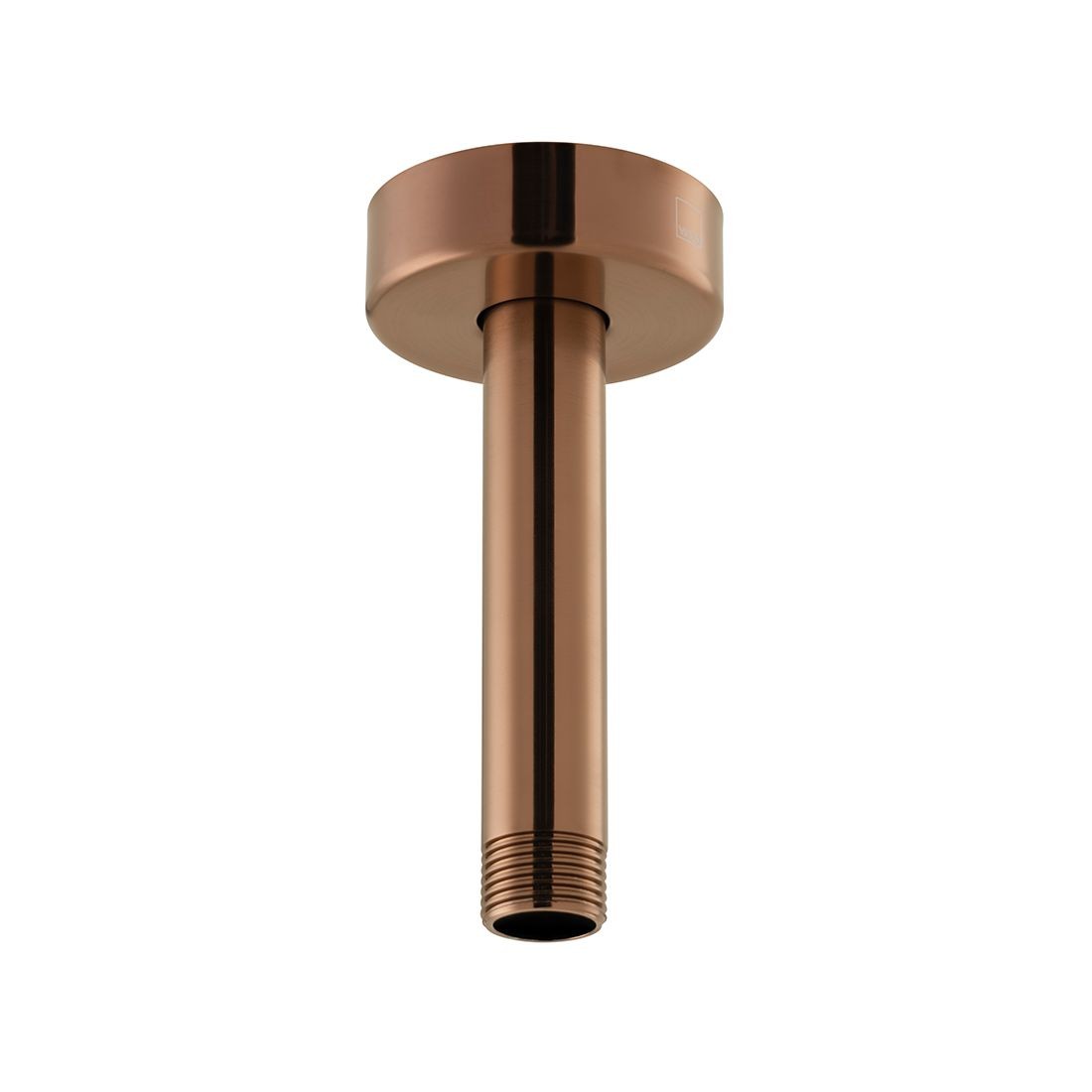 Individual by Vado Ceiling Mounted Shower Arm 100m (4 inch) Round Brushed Bronze [IND-CMA/RO/4IN-BRZ]