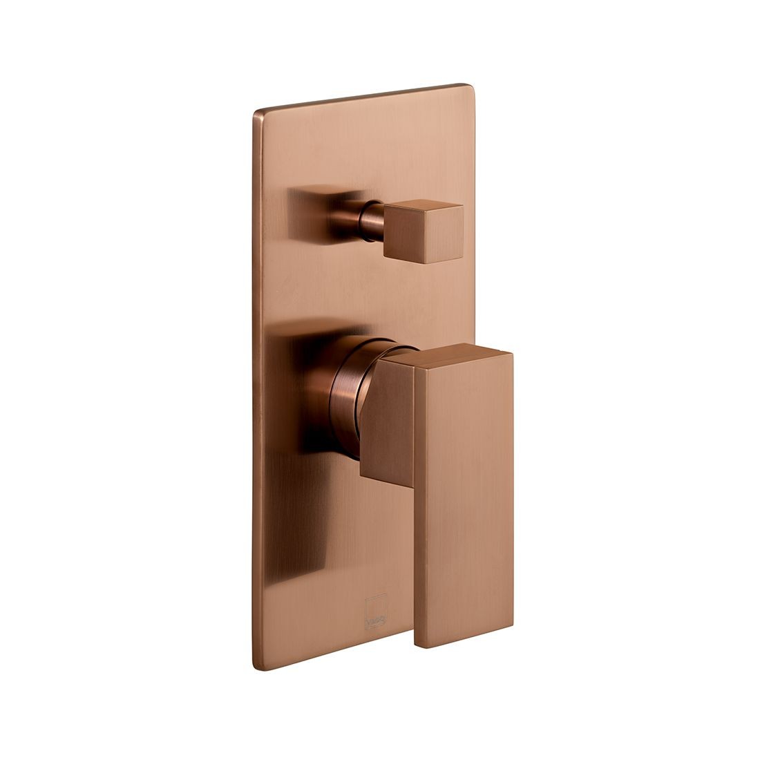 Individual by Vado Notion Manual Shower Valve with Diverter 2 Outlets Brushed Bronze [IND-NOT147A-BRZ]