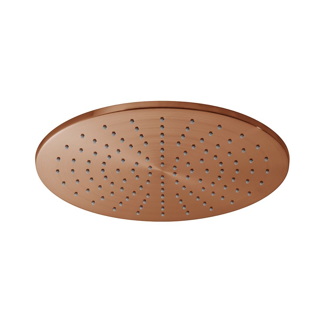 Individual by Vado Shower Head 300mm (12 inch) Round Brushed Bronze [IND-RO/30-BRZ]