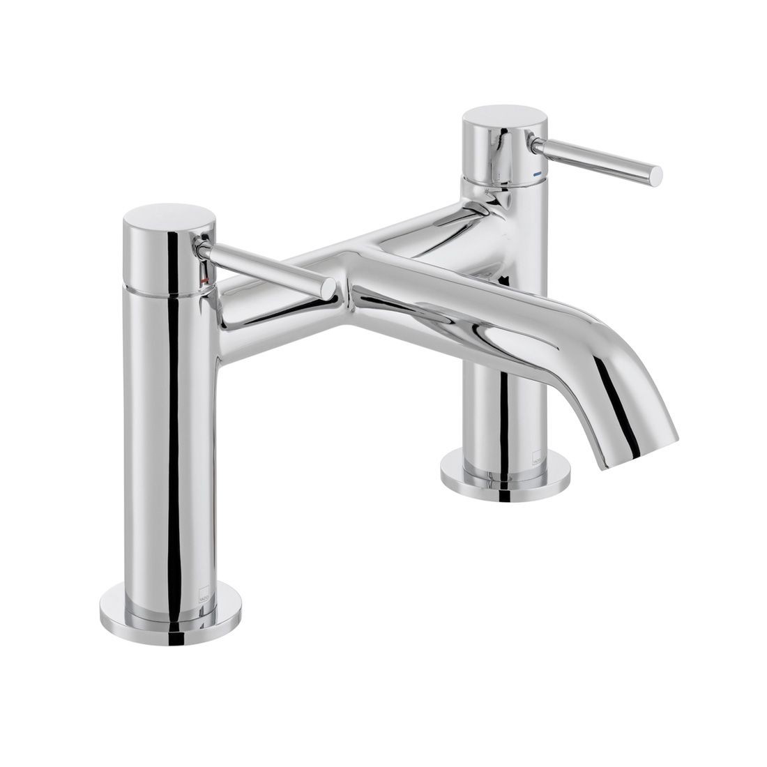 Vado Origins Deck Mounted Bridge Bath Filler Tap Chrome [ORI-237-CP]