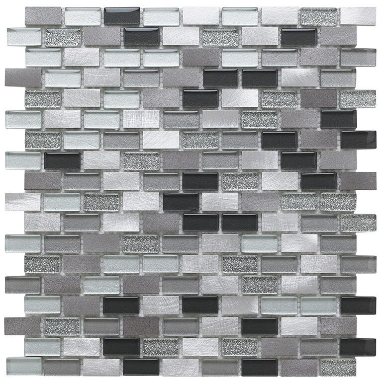 Verona Platinum Lancer 139 Mosaic Wall Tile (Brick Style) 300 x 300mm [G30139]