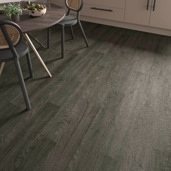 Verona ClickLux Rigid SPC Flooring 1219 x 178mm (10 Pack) Black Elm [L10002]
