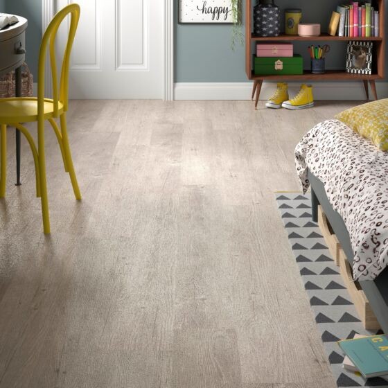 Verona ClickLux Rigid SPC Flooring 1219 x 178mm (10 Pack) Silver Birch [L10007]