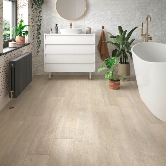 Verona ClickLux Rigid SPC Flooring 1219 x 178mm (10 Pack) Limed Oak [L10010]