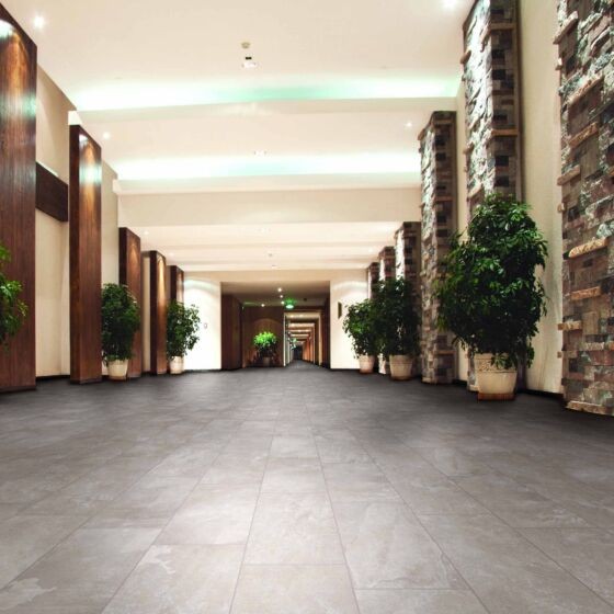 Verona Loop Porcelain Floor & Wall Tile 615 x 308mm Anthracite [P10823]