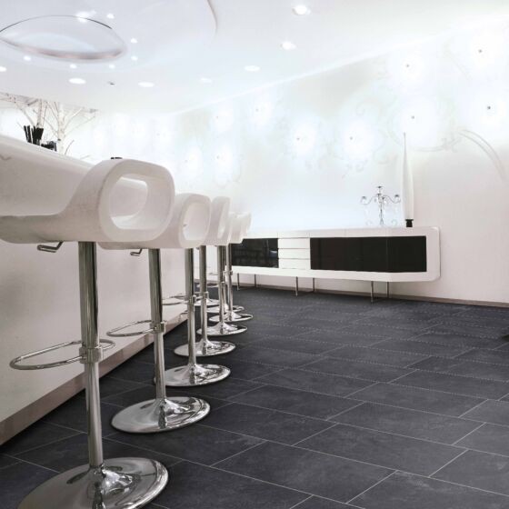 Verona Loop Porcelain Floor & Wall Tile 615 x 308mm Grey [P10821]