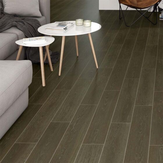 Verona Monteverde Porcelain Floor & Wall Tile 900 x 150mm Walnut [P11408]