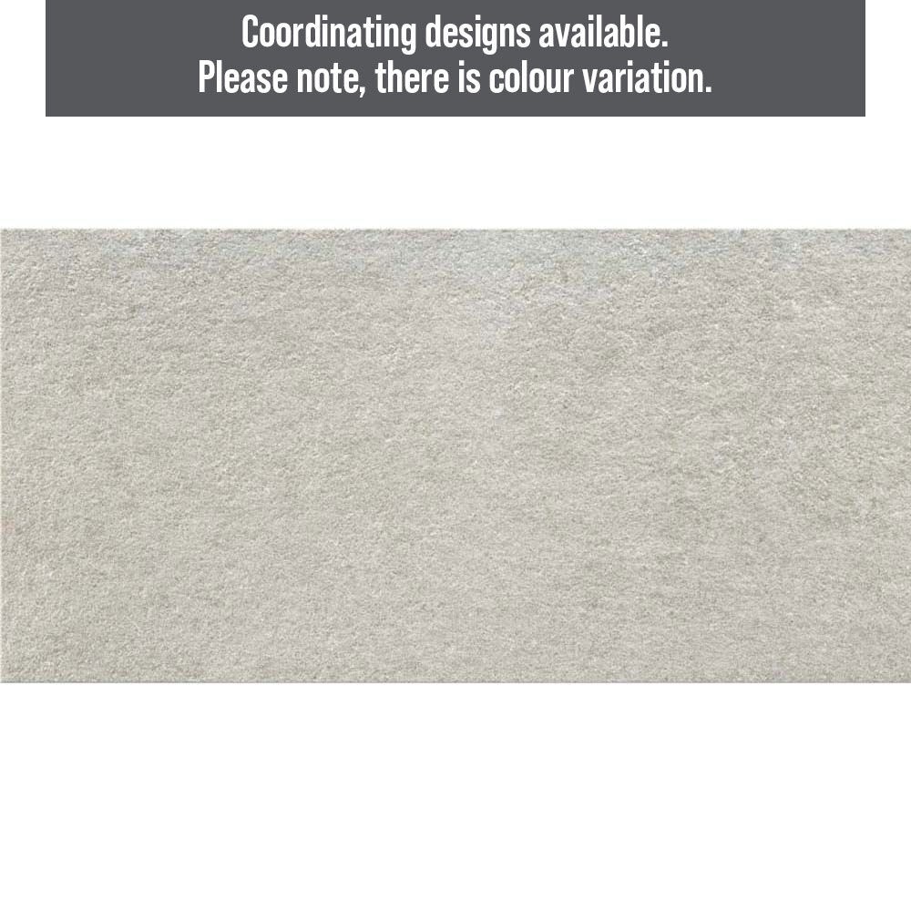 Verona Veronica Ceramic Wall Tile 600 x 300mm Dark Grey Matt [P12640]