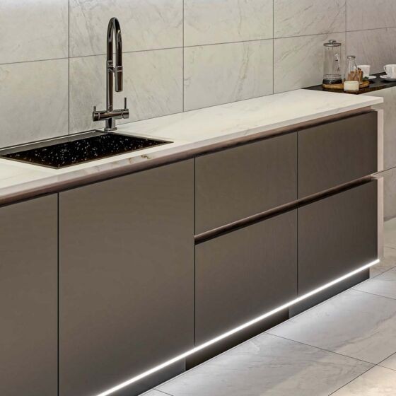 Verona Cameo Porcelain Floor & Wall Tile 600 x 300mm Light Grey Lappato [P12652]