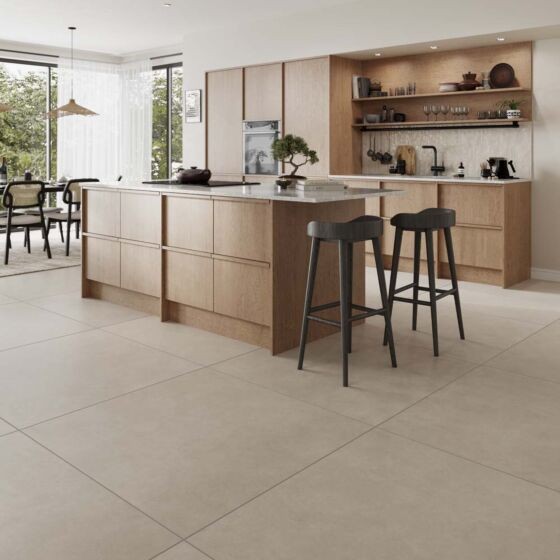 Verona Hartford Porcelain Floor & Wall Tile 995 x 995mm Dark Grey [P12912]