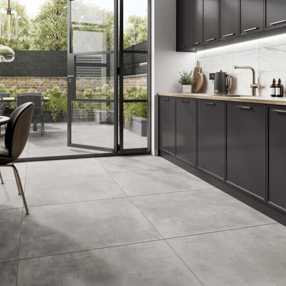 Verona Loft Porcelain Floor & Wall Tile 800 x 800mm Ash [P12838]