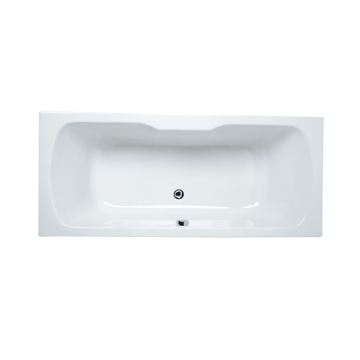 VitrA Optima Double Ended Bath 1700 x 750mm [52430001000] [BATH ONLY - PANELS AND LEG SET NOT INCLUDED]