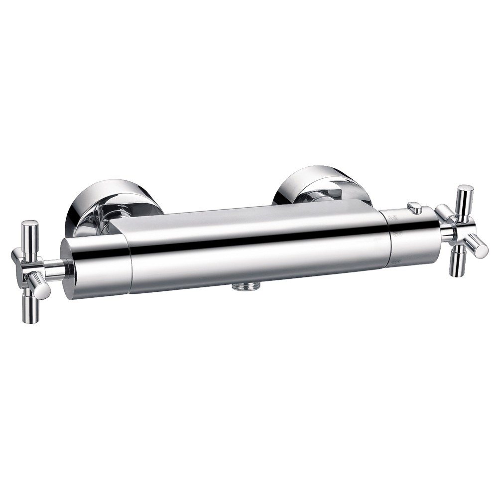 Flova XLTBV XL Exposed Thermostatic Bar Valve (excl Kit) Chrome