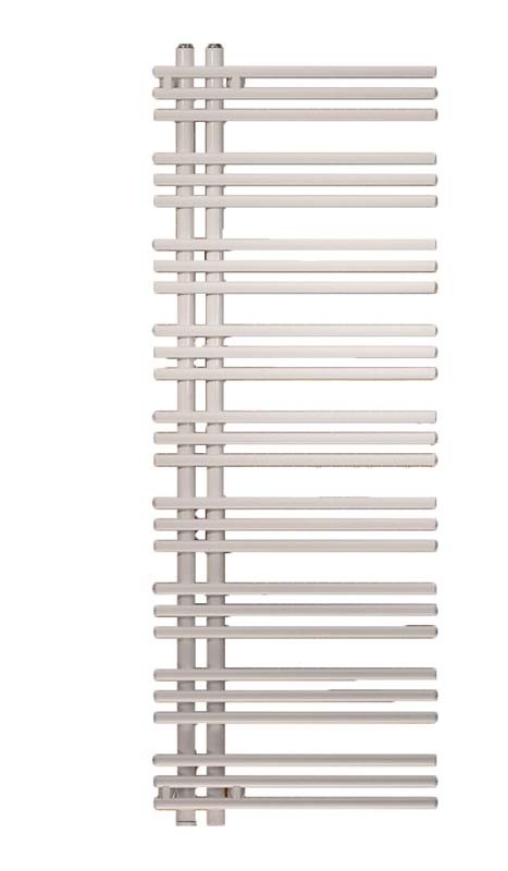 Zehnder YA170050 Yucca Asym Single Panel Designer Radiator 1736 x 478mm 696w Traffic White (Standard)