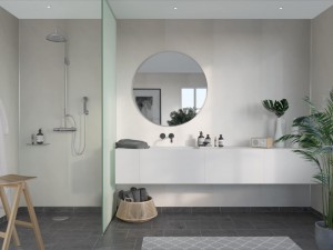 Fibo F0145-M00 Signature Soft Cement Aqualock Wall Panel 2400x600mm