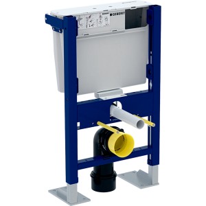 Geberit Duofix frame for Wall Mounted WC with concealed cistern for low height furniture. [111207002]