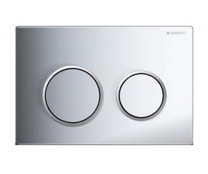 Geberit Omega20 - Gloss Chrome / Matt Chrome / Gloss Chrome [115085KH1]